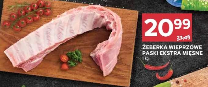 żeberka wieprzowe