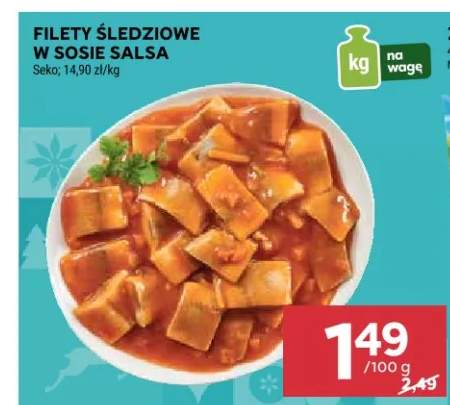 filety śledziowe w sosie