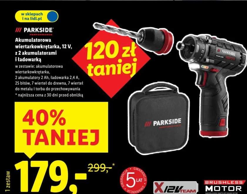 wiertarko-wkrętarka akumulatorowa