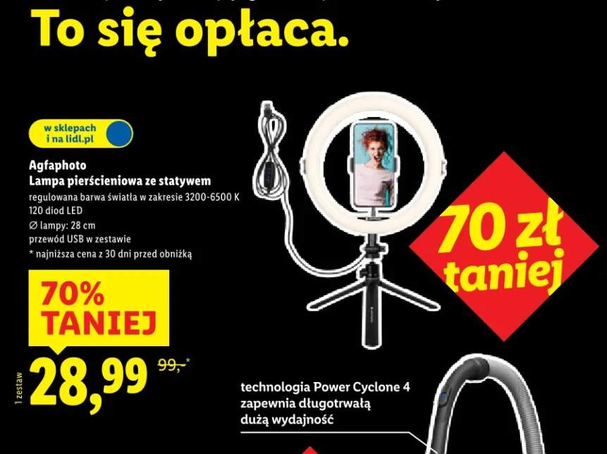 lampa pierścieniowa