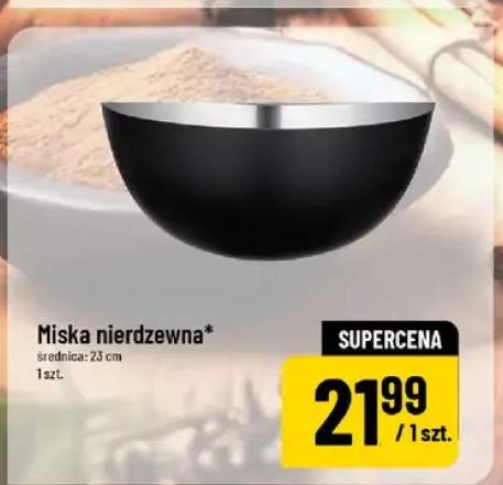 miska nierdzewna