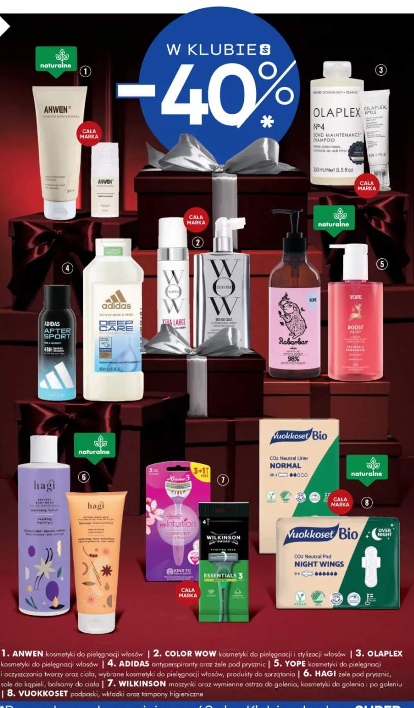 wkładki higieniczne