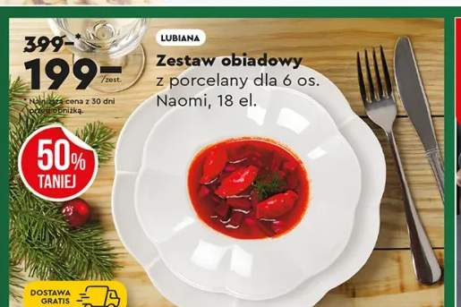 zestaw obiadowy