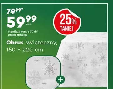 obrus świąteczny