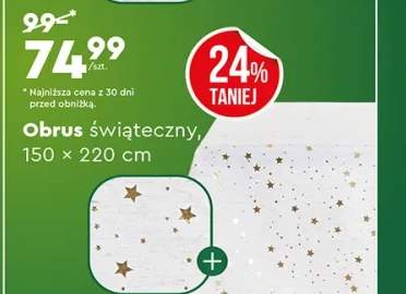 obrus świąteczny