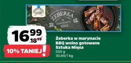 żeberka w marynacie