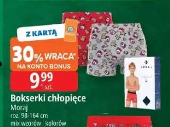 bokserki chłopięce