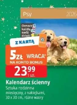 kalendarz ścienny