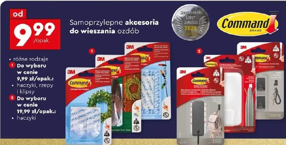 haczyki samoprzylepne