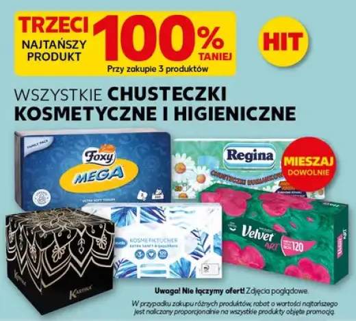 chusteczki kosmetyczne