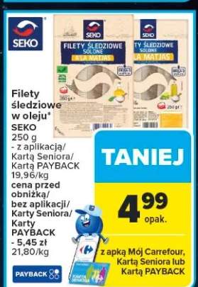 filety śledziowe w oleju