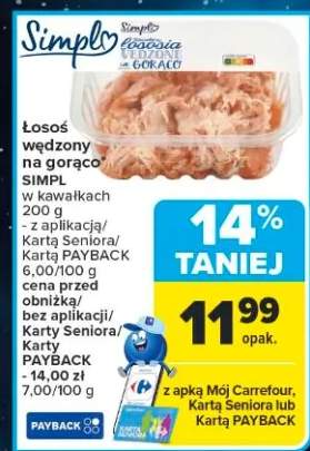 łosoś wędzony na gorąco