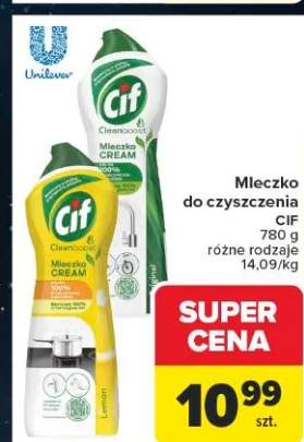 mleczko do czyszczenia