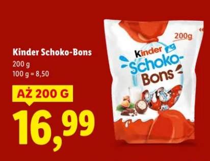 kinder czekolada