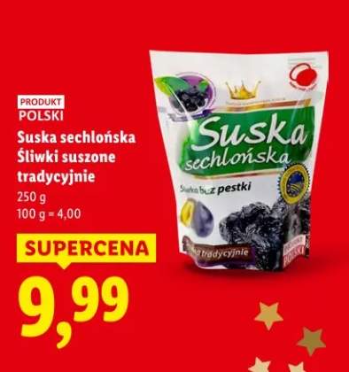 śliwki suszone