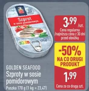 szprot w sosie pomidorowym