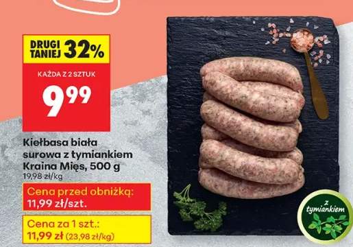 kiełbasa biała surowa