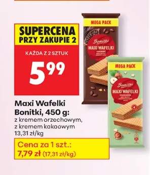 wafelki z kremem