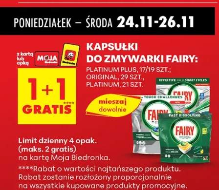 kapsułki do zmywarki