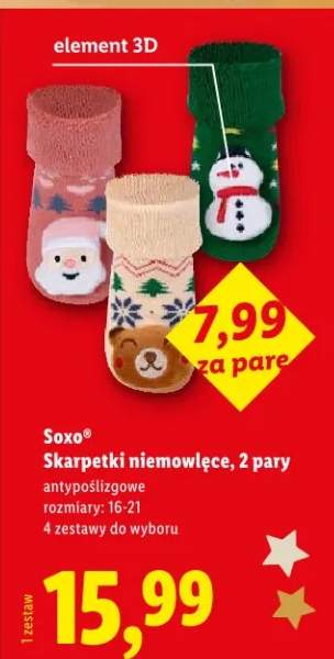 skarpetki niemowlęce