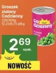 groszek zielony w puszce