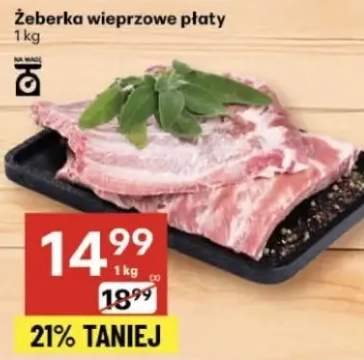 żeberka wieprzowe