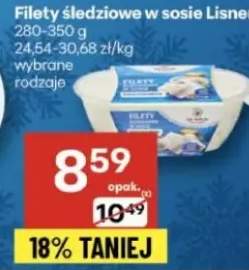 filety śledziowe w sosie