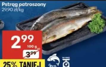 pstrąg patroszony