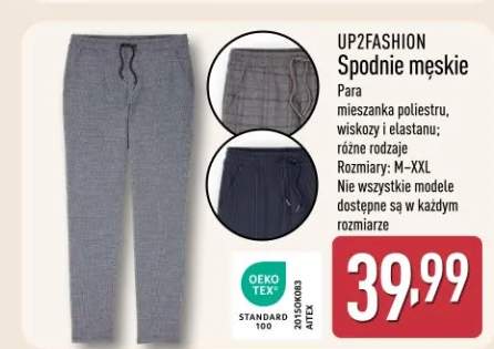 spodnie męskie