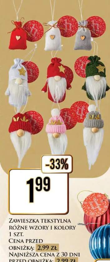 zawieszka na choinkę