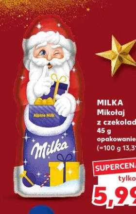 mikołaj z czekolady