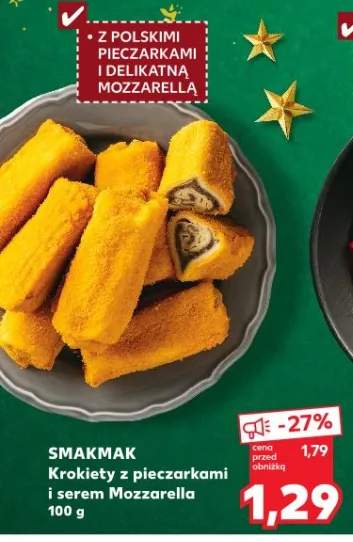 krokiety z pieczarkami