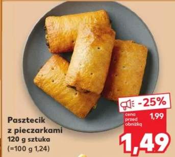 pasztecik z pieczarkami