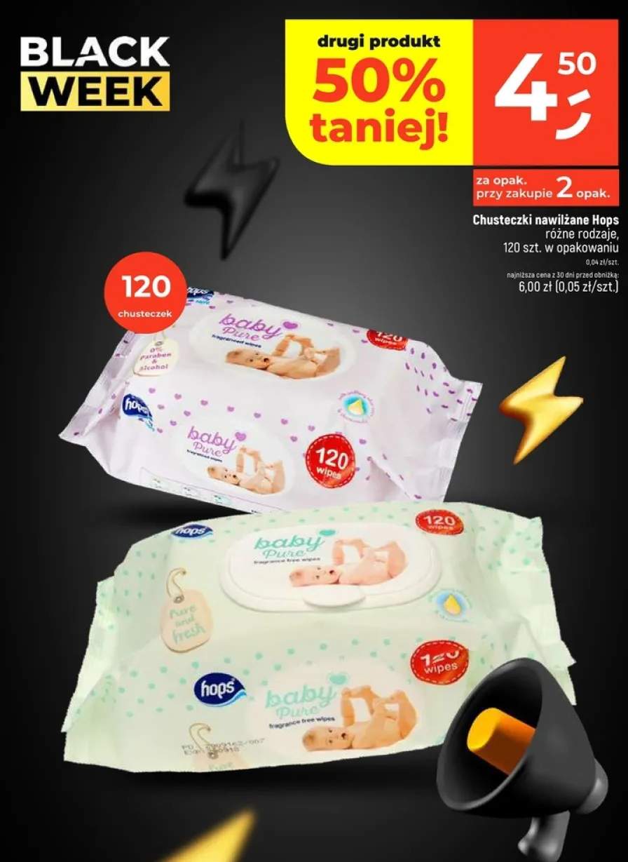 chusteczki dla niemowląt