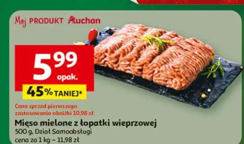 mięso mielone z łopatki