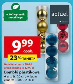 bombki plastikowe