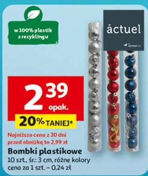 bombki plastikowe