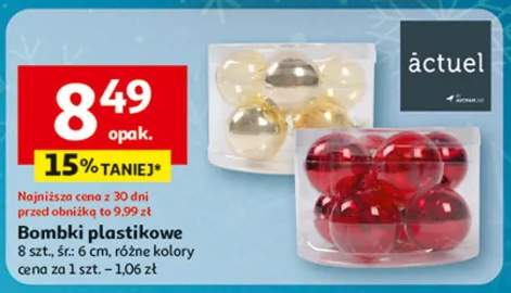 bombki plastikowe