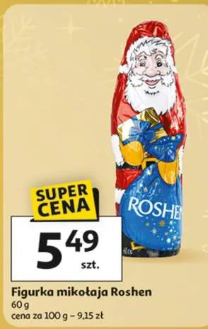 mikołaj z czekolady