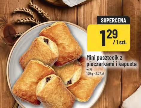 pasztecik z pieczarkami
