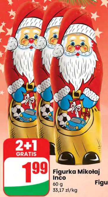 figurka mikołaja