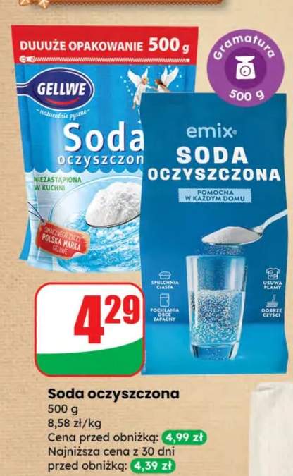 soda oczyszczona