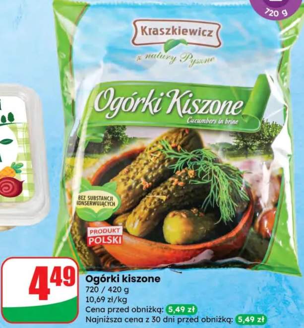 ogórki kiszone