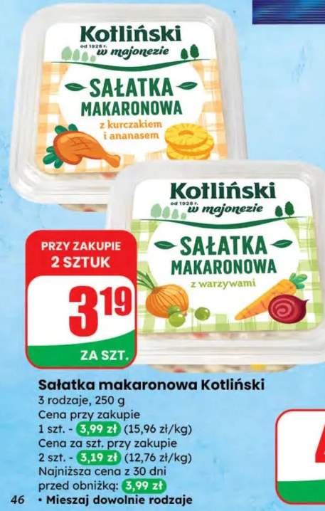 sałatka makaronowa