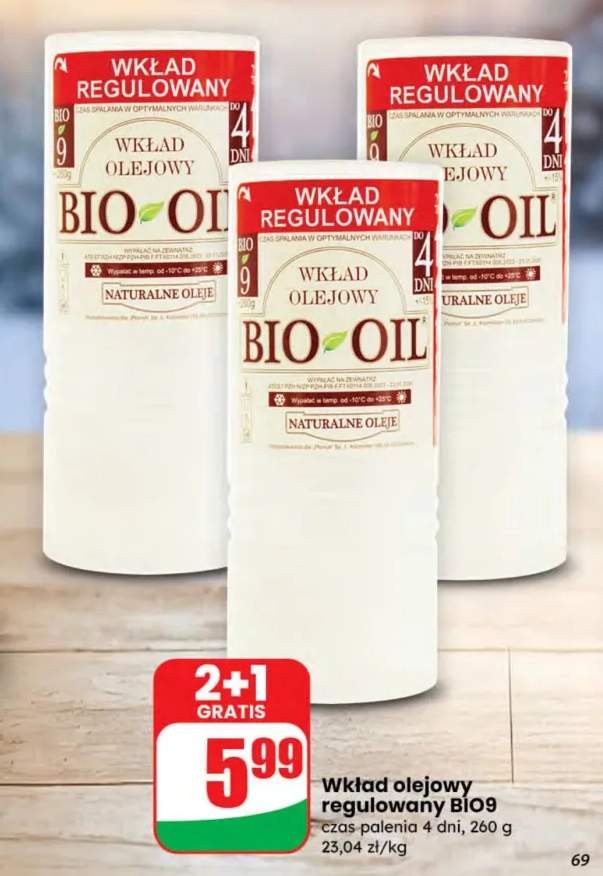 wkład olejowy do znicza