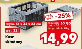 kosz składany