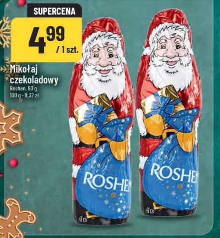 mikołaj z czekolady