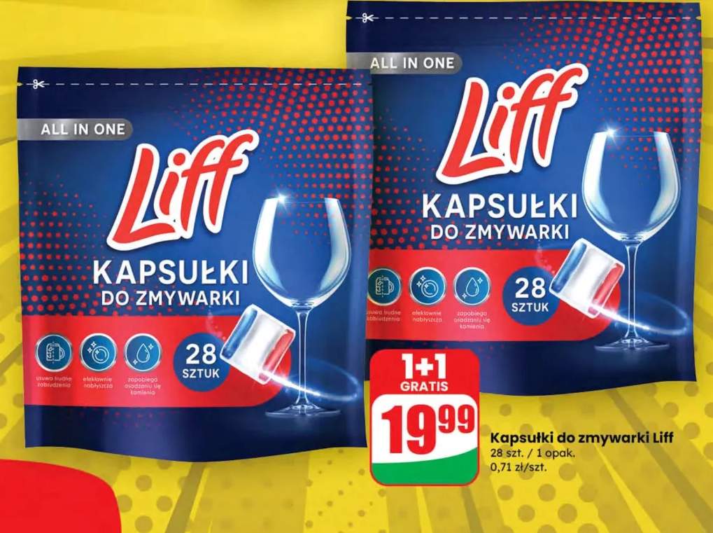 kapsułki do zmywarki