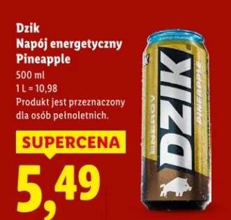 napój energetyczny