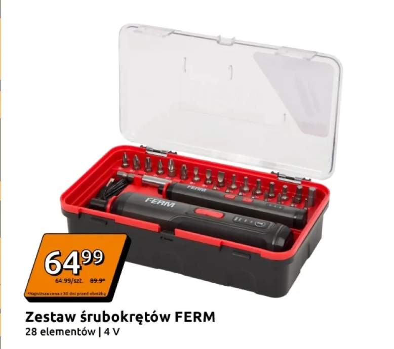 zestaw śrubokrętów